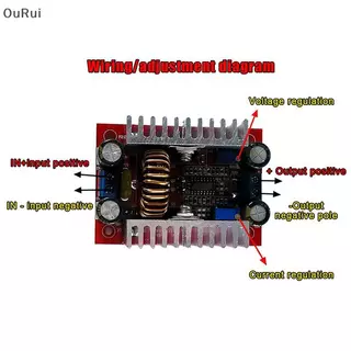 {B&C Dec} 400W 15A High-power Step-up Boost Converter โมดูลแหล่งจ่ายไฟกระแสไฟคงที่ LED Driver แรงดันไฟฟ้า Charger Step Up Module {th}