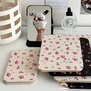 Casebeauty Untuk Beauty Cermin Rias Lipat Ultra-Clear Portable Folding Miror Kaca Cermin Lipat karakter Model Buku Kaca Rias Mike Up Cermin Dandan Rias Traveling Cermin Kaca Rias Lipat Folding  Mirror Portable Motif Cute Busur DHZJ432A