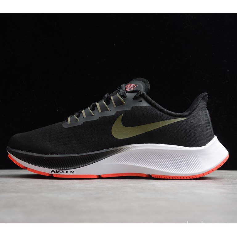 Air Zoom Pegasus 37 รองเท้าวิ่งผู้ชายกีฬารองเท้า Turbo 37th รองเท้าผ้าใบ BQ9646-004