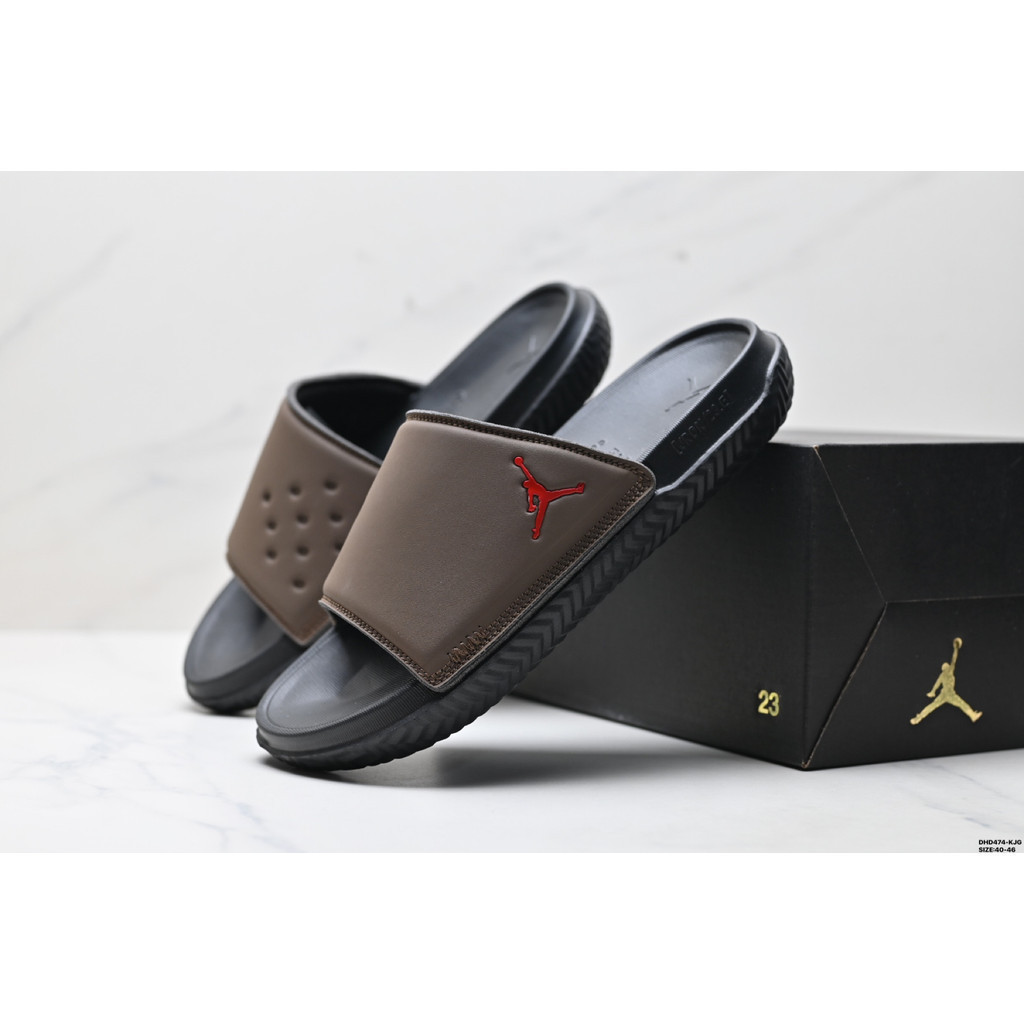 ของแท้ 100% GRAA Air Jordan Play รองเท้ากีฬารองเท้าแตะกันลื่นรองเท้าแตะผู้ชายในสต็อก