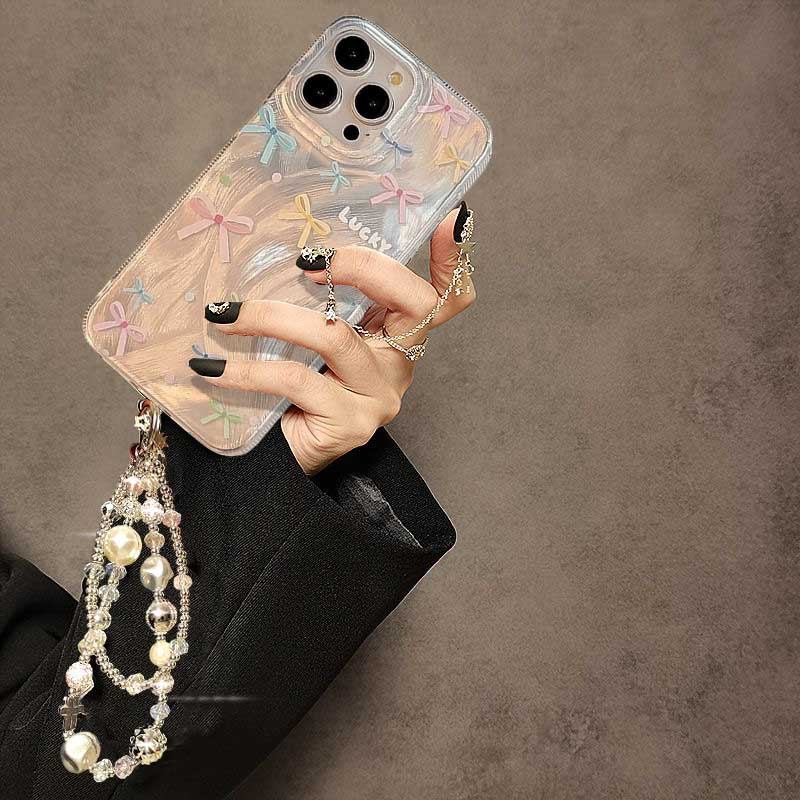 High-Endคริสตัลพู่ลูกปัดโบว์ผีเสื้อสําหรับVIVO V50 V60 Lite Y04 Y29S V29 Y31 5G Y39 Y29 Y03 Y18 Y28S