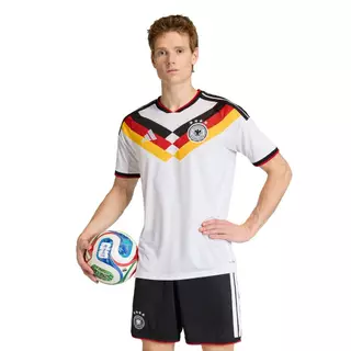 adidas ฟุตบอล เสื้อฟุตบอลชุดเหย้าทีมชาติเยอรมนี 26 ผู้ชาย สีขาว KD8363