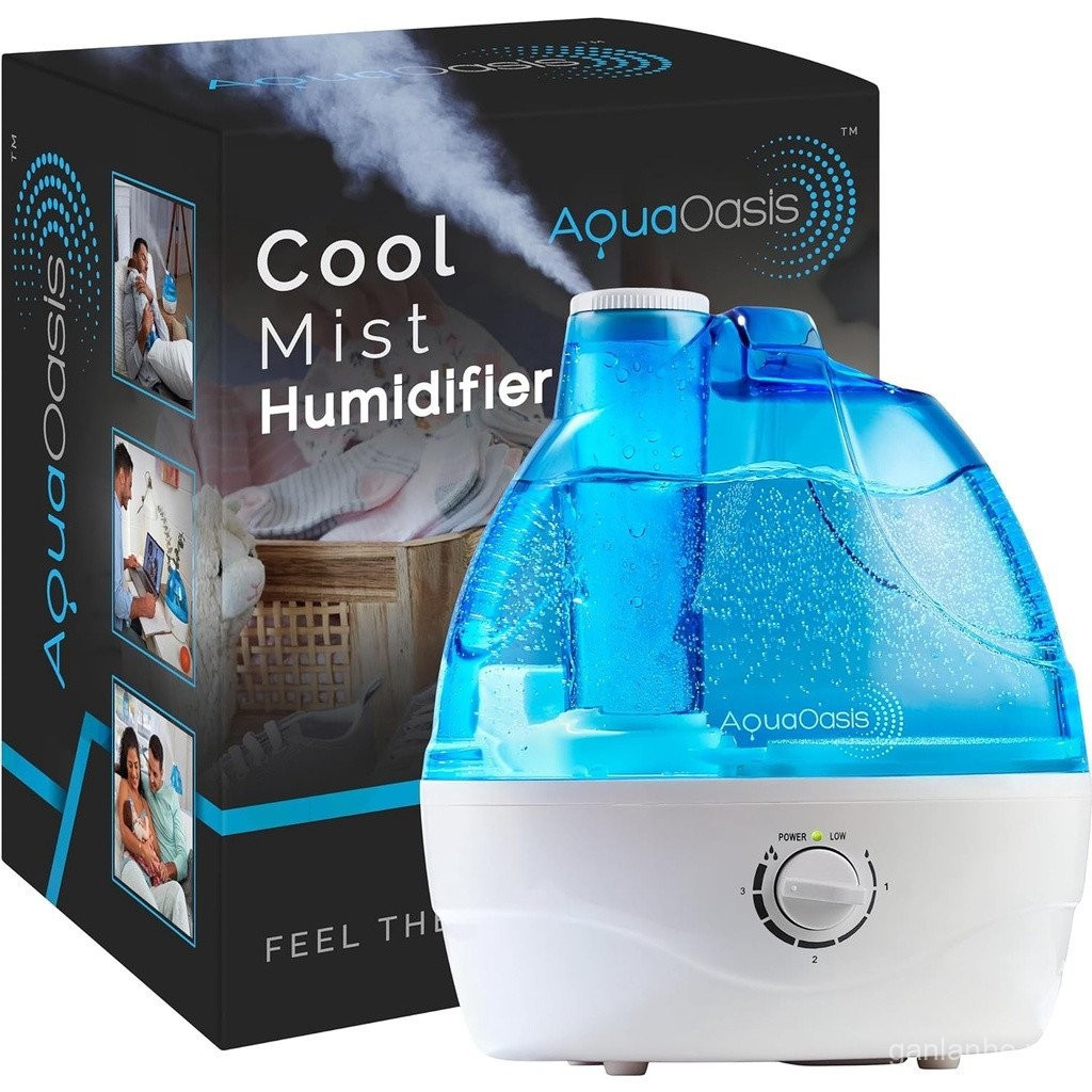 Cool Mist Humidifier 2.2L ถังน้ําQuiet Ultrasonic Humidifiersสําหรับห้องนอนขนาดใหญ่ปรับ 360 หมุนหัวฉ