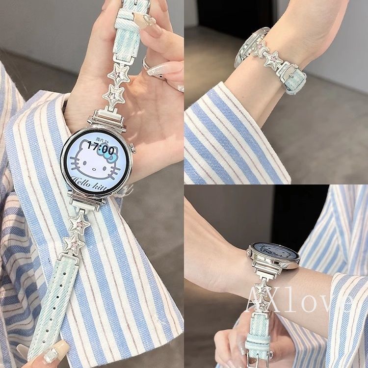 18 20 22 มม.สายไนลอนสําหรับ Samsung Galaxy Watch 7 FE 6 5 4 สร้อยข้อมือสําหรับ Galaxy Watch 8 40 44 มม.8 คลาสสิก 46 มม.