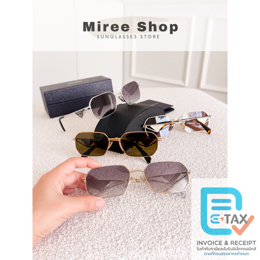 Prada แว่นกันแดด รุ่น A51S สวยตะโกนมีสีให้เลือกเยอะ ของแท้เท่านั้นค่า