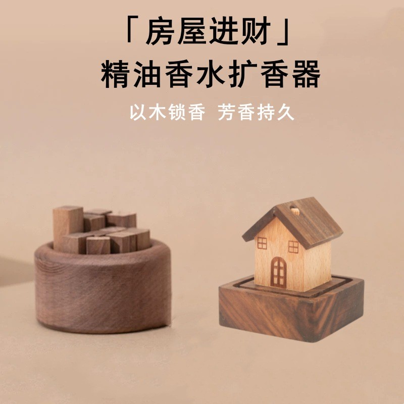 Fireless Essential Oil Diffuser ไม้ในร่มตกแต่งกลิ่นหอมติดทนนาน Diffuser น้ําหอม Diffuser หินรถไม้ธรร