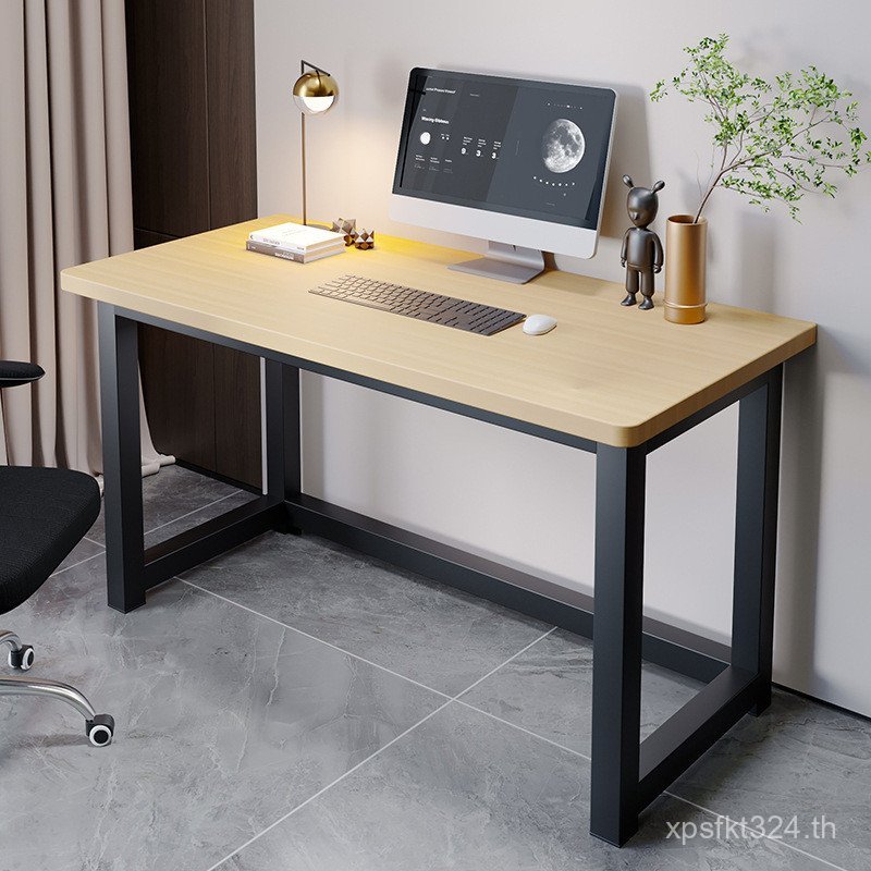 ห้องนอนที่เรียบง่ายสก์ท็อปสํานักงานสี่เหลี่ยมโต๊ะศึกษาโต๊ะครัวเรือนที่ทันสมัยโต๊ะคอมพิวเตอร์โต๊ะเขีย