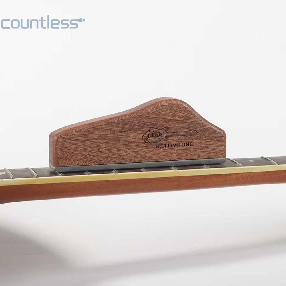 COU 6 นิ้วกีตาร์ Fret Levelling แฟ้มแบนแฟ้มกีตาร์ Fret Crowning End Level File สําหรับกีตาร์เบส Ukul