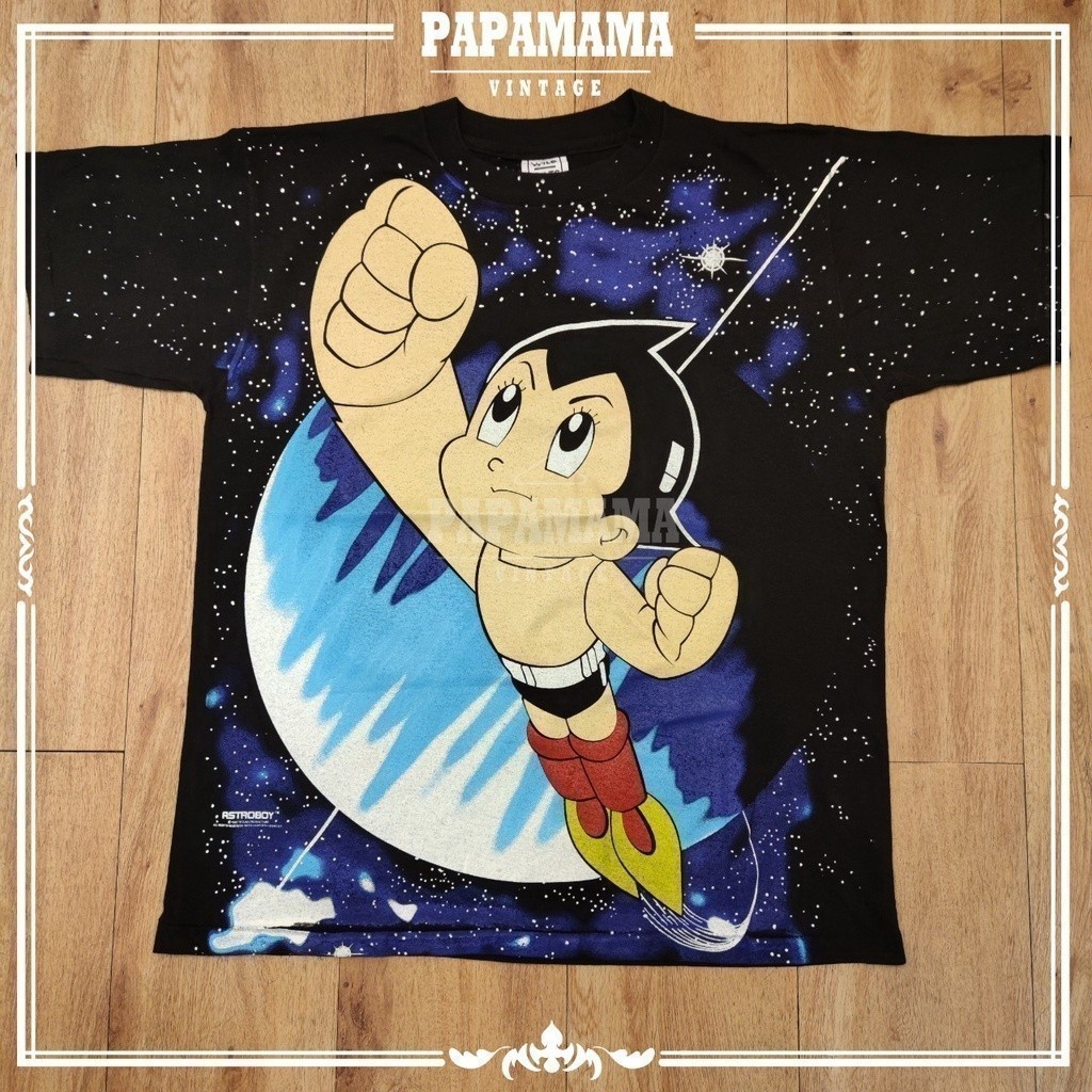 2025 เสื้อยืดแฟชั่น Astro Boy (เสื้อยืดไมโครไฟเบอร์) เสื้อยืดกลางแจ้ง Band/เสื้อการ์ตูน