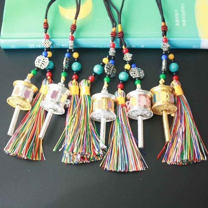 yunnnan อารยธรรมทิเบต โลหะผสม ของประดับในรถยนต์ - Lijiang ของขวัญพู่จี้