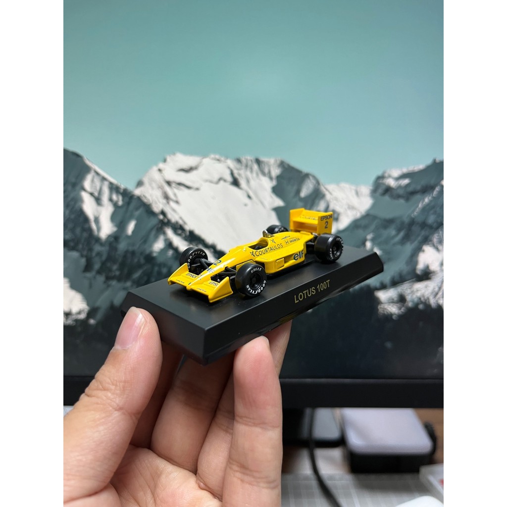 1/64 Jingshang kyosho f1 LOTUS Clutes 100t LOTUS 100T #2 No Card No Box Appearance Own Sold ไม่คืนเง