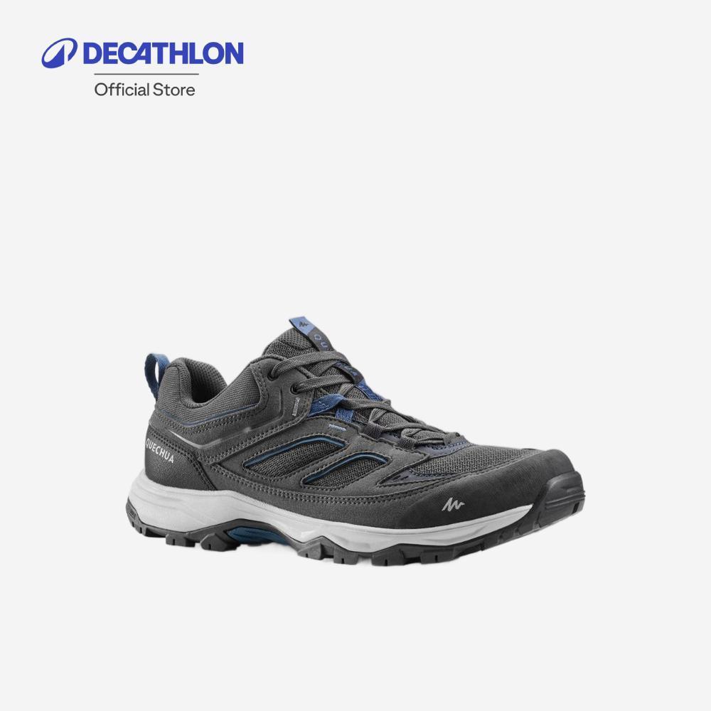 Decathlon Men’S Mountain Hiking Boots Mh100 รองเท้าเดินป่าผู้ชาย รุ่น Mh100 - Grey