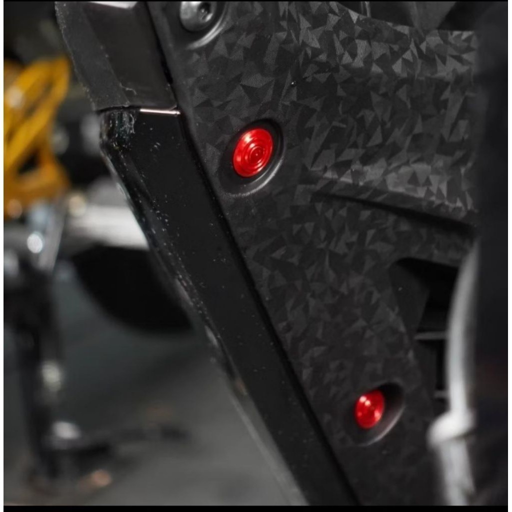 กิ๊บล็อคชุดสี 1ชุด=10คู่ อลูมิเนียม CNC รถมอไซค์ หมุดชุดสี หมุดกิ๊บล็อค หมุดย้ำคลิปล็อค 5สี เงิน แดง น้ำเงิน ทอง ม่วง - รูปที่ 7