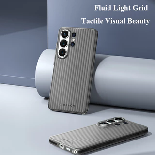 Lenuo & Lereach สําหรับ Samsung Galaxy S26 Ultra S26 S25 Ultra S24 Ultra เคสพีซีใส | 360° กรอบ TPU ป้องกันการกระแทก + การออกแบบด้ามจับหยักที่ทนทาน - บางเฉียบและน้ําหนักเบา