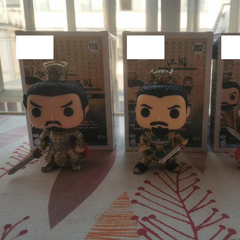 Cao Chao Guan Yu Zhang Fei สามก๊ก Series Action Figurines รูปที่ 6