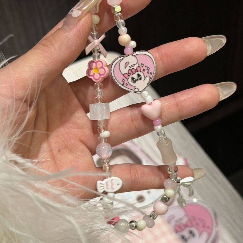 【พร้อมส่ง】esther bunny ของแท้ Aisile Bunny แบรนด์ร่วมกระเป๋าถือสีชมพู Lolita ร้านขายแกะ estherbunny 艾丝乐小兔