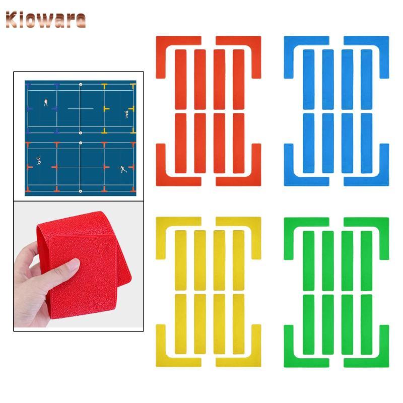 Kloware Pickleball Court Marker ชุดเครื่องหมายเส้นสำหรับสนามปิงปองกลางแจ้ง