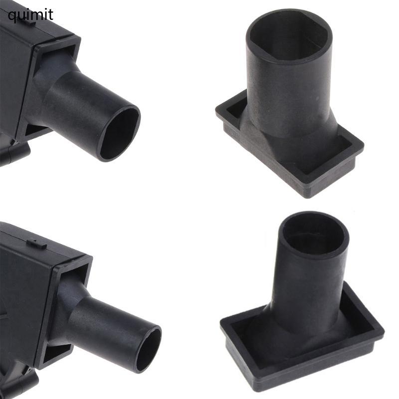 QUIM พลาสติก 26 33 มม.เส้นผ่านศูนย์กลาง Air Ducting สําหรับ 97x97x33 มม.บาร์บีคิว Blower 5V 12V 24V 