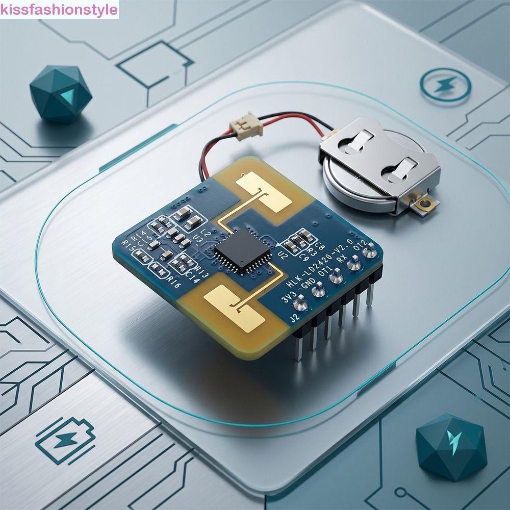KISSFASHIONSTYLE LD2420 เซ็นเซอร์เรดาร์, 8m Range GPIO เอาต์พุต 24GHz มิลลิเมตร Wave Radar, Automati
