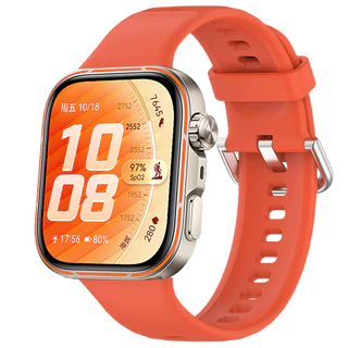 สายรัดกีฬาซิลิโคนสำหรับ Huawei Watch Fit 5/5 Pro/4/4 Pro สายเคเบิลสายรัดข้อมือยางอ่อนอุปกรณ์เสริมสร้อยข้อมือเปลี่ยน