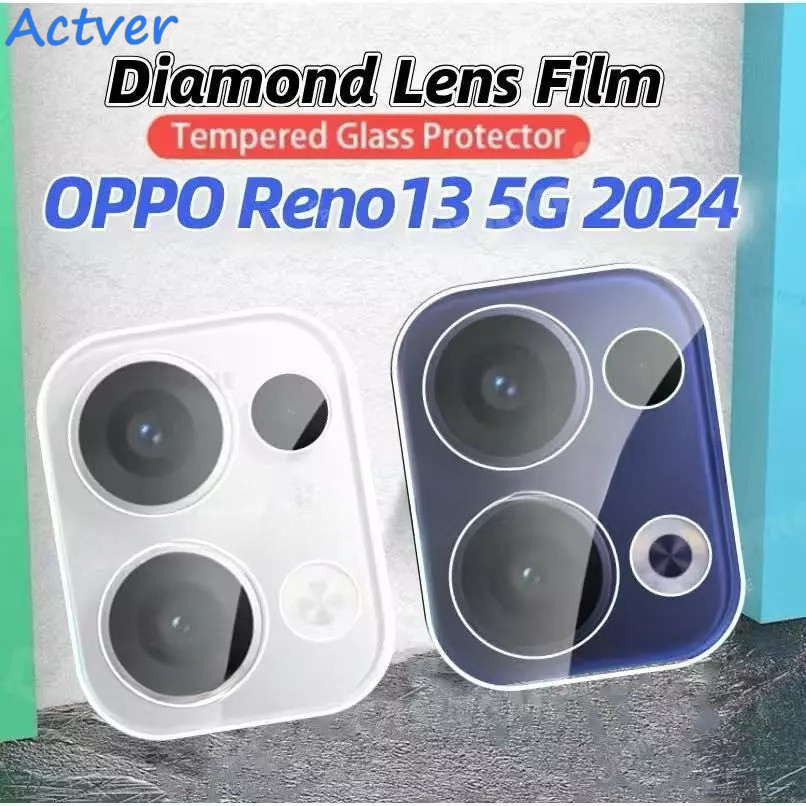 ฟิล์มกระจกนิรภัยเลนส์กล้อง เลนส์เต็ม Oppo Reno14 Pro 14F Reno 12 Pro Reno12F Oppo Reno12 Reno12Pro Reno 13 Pro A3 A3X A3pro A5pro