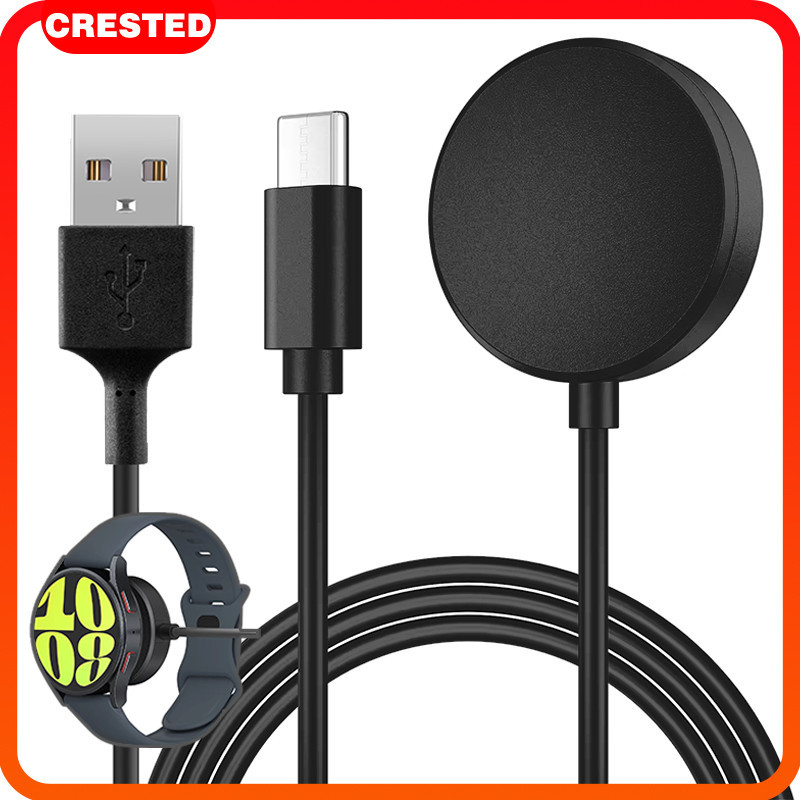 สายชาร์จ Tpye-C / USB for Smartwatch Samsung Galaxy Watch 9 8/9 8 Classic /FE/7/6/Ultra 2 47mm/5/4/Classic