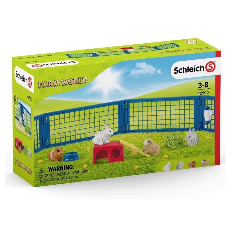 Schleich Bunny Hamster Set 42500 Model Toy Play House Toy