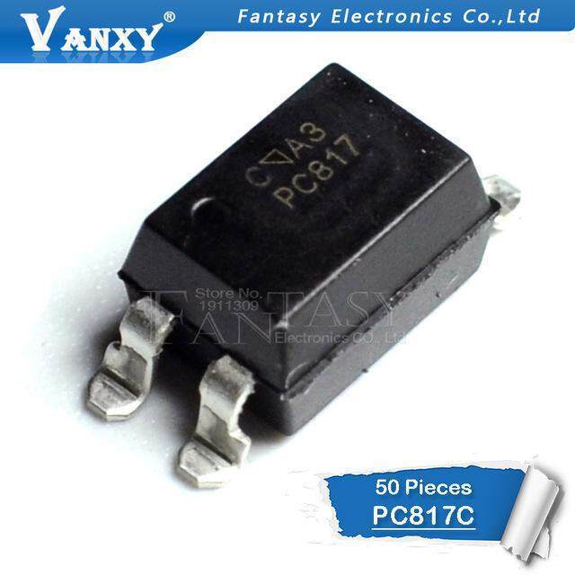 50 ชิ้น pc817C SOP4 pc817-C SOP pc817 C SMD ใหม่และ IC
