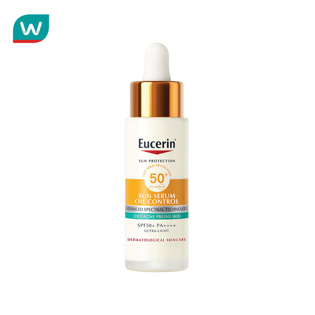 Eucerin ยูเซอริน ซัน เซรั่ม ออย คอนโทรล SPF50+ PA++++ 30 มล.