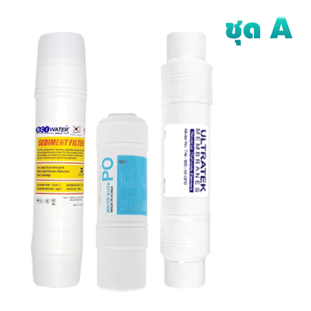 ชุดไส้กรองน้ำ 3 ขั้นตอน ระบบ RO Inline สำหรับ Coway thumbnail 6