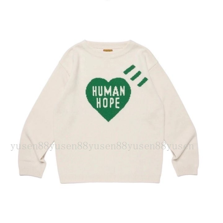 เสื้อกันหนาวสำหรับผู้ชายและผู้หญิง ลายพิมพ์ตัวอักษรกับรูปหัวใจสีเขียว ทรงหลวมสวมรอบคอมาก เหมาะสมกับฤดูใบไม้ร่วงและหนาว