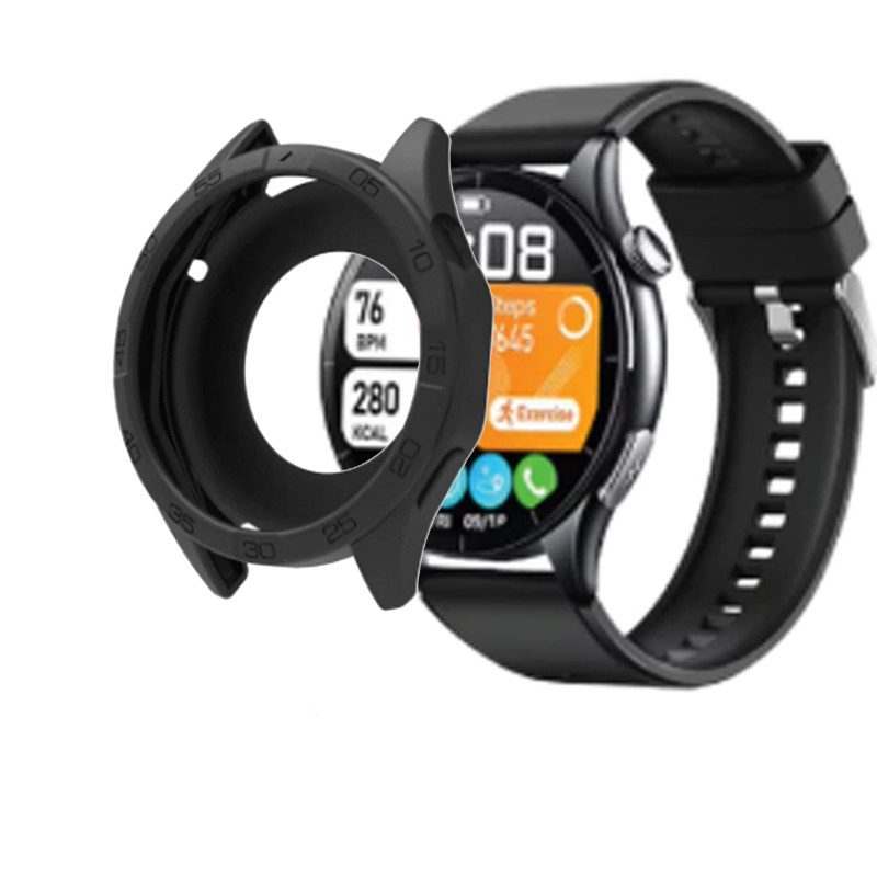 สําหรับ Well Time VIVE ฟิล์มป้องกันกรณี SmartWatch ซิลิโคน Well Time VIVE กรอบกันชน Protector ฟิล์ม 