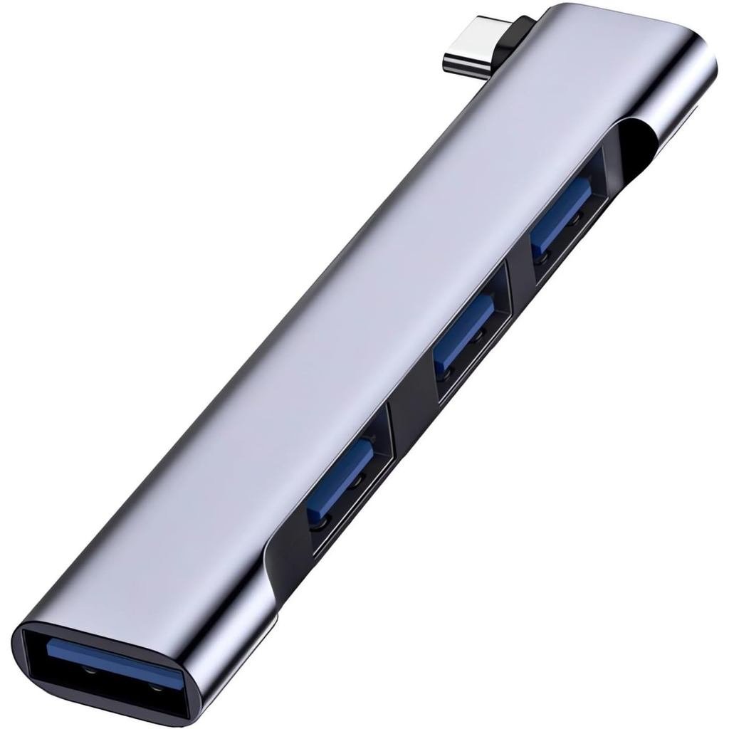 USB Hub Wireless 4-Port for Laptop，Portable USB 3.0 Hub Splitter，USB Extension Docking Station for M