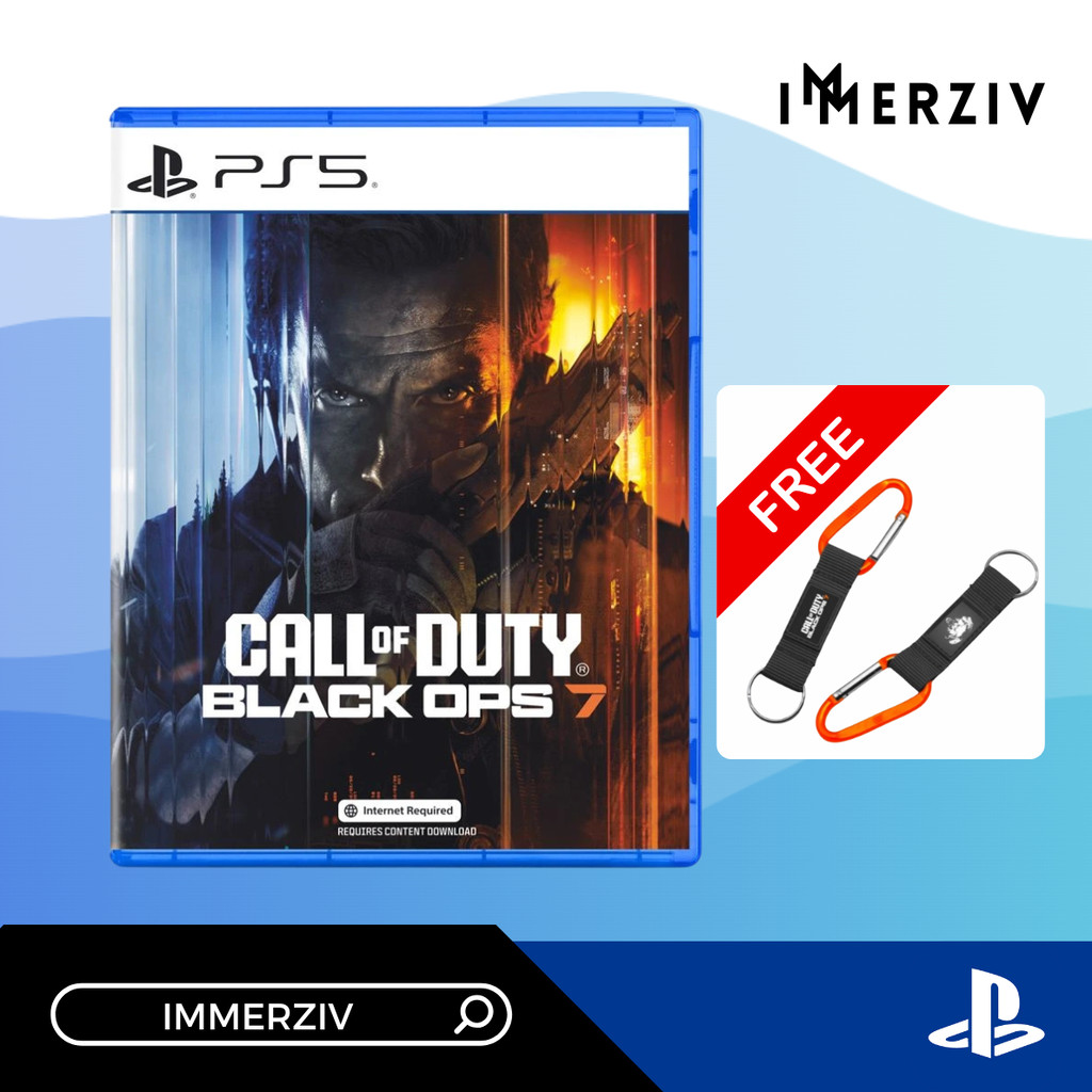 (พร้อมส่ง) PS5 CALL OF DUTY BLACK OPS 7 (R3/ASIA) (GAME) (ENG)