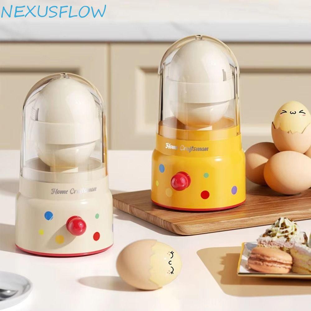 NEXUSFLOW คู่มือการเขย่าไข่, Golden Egg Portable White Hand Mixer, Egg Yolk Mixer Durable Manual Ope