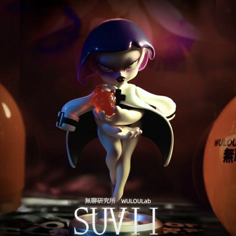 สถาบันวิจัยความเบื่อหน่ายของแท้ SUVII Vaccine Mystery Box Set Full Set Service Box Dark Doll Figure 