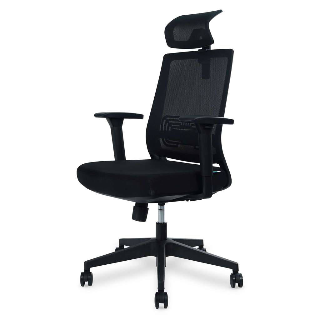 SB Design Square Bewell Ergonomic Chair : GLORY Gen2 BLACK