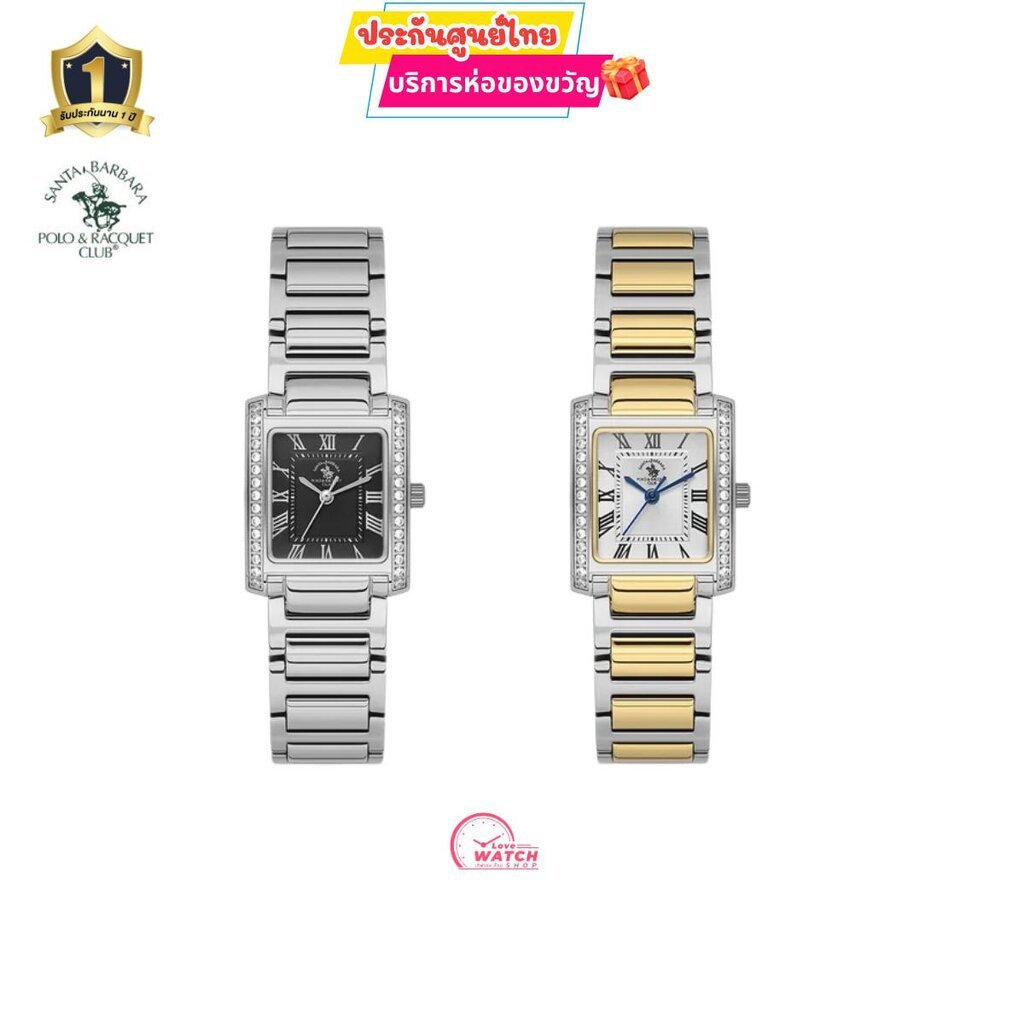 SANTA BARBARA POLO SB.1.10611นาฬิกาผู้หญิงSANTA BARBARA POLO&RACQUET CLUB สินค้าของแท้ประกันศูนย์ไทย