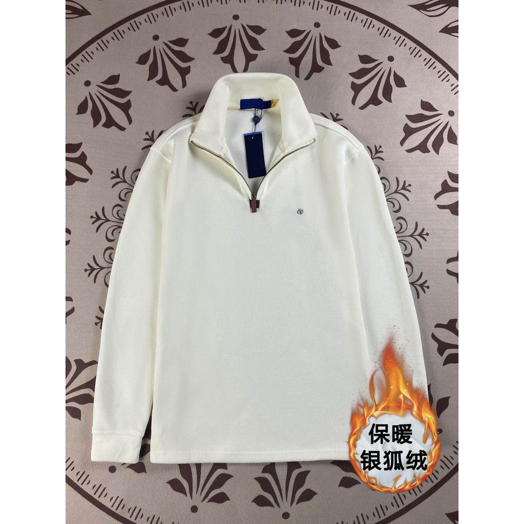 SEACHENIC Retro Polo เสื้อกันหนาวแขนยาวผ้าฝ้าย ออกแบบให้สวมใส่สบาย เหมาะสำหรับการใช้งานทุกวัน — صورة 6