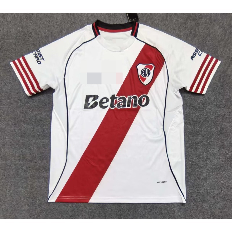 Atlético River Plate Home Football Jersey เสื้อฟุตบอลแขนสั้น ไซส์ S-4XL