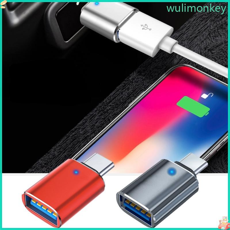 WU USB3 0 ถึง Ctype อะแดปเตอร์ USB 3 0 ขั้วต่อหญิง Ctype ความเร็วการถ่ายโอน 5Gbps สําหรับการถ่ายโอนข