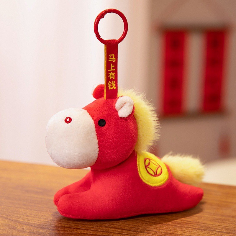 TH BABY จี้กระเป๋า ตุ๊กตาม้า สีดำ พวงกุญแจ ม้าโพนี่โกรธ ผ้ากำมะหยี่ ขนนิ่ม ของขวัญวันเกิด new year - รูปที่ 6