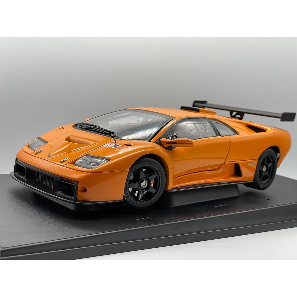 1/18 Otto Lamborghini Diablo Ghost GTR Orange สับปะรดใหญ่ รุ่นสุดยอด God of Darkness ประตูมือถือของฉ
