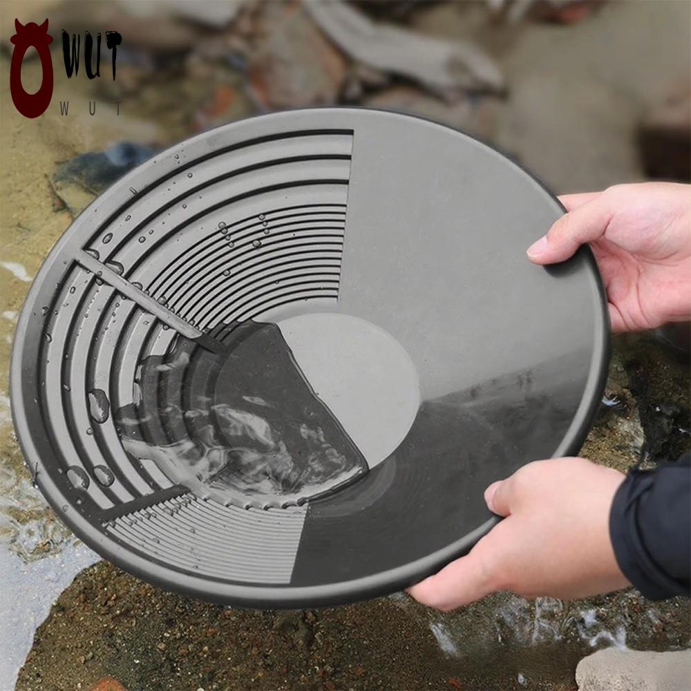 กระทะทองพลาสติกขนาดใหญ่ - เครื่องมือตรวจสอบการออกแบบ Riffle แบบพกพาสําหรับตรวจจับโลหะขุด