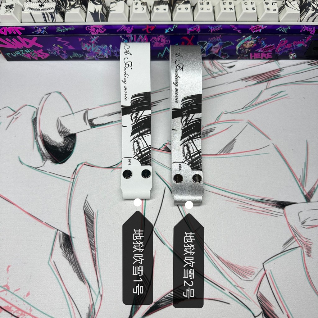 Fubuki คีย์บอร์ดริบบิ้นปรับแต่งรูปแบบโลโก้ Wooting คีย์บอร์ดสําหรับอุปกรณ์ตกแต่ง Hero68 Wooting MADL