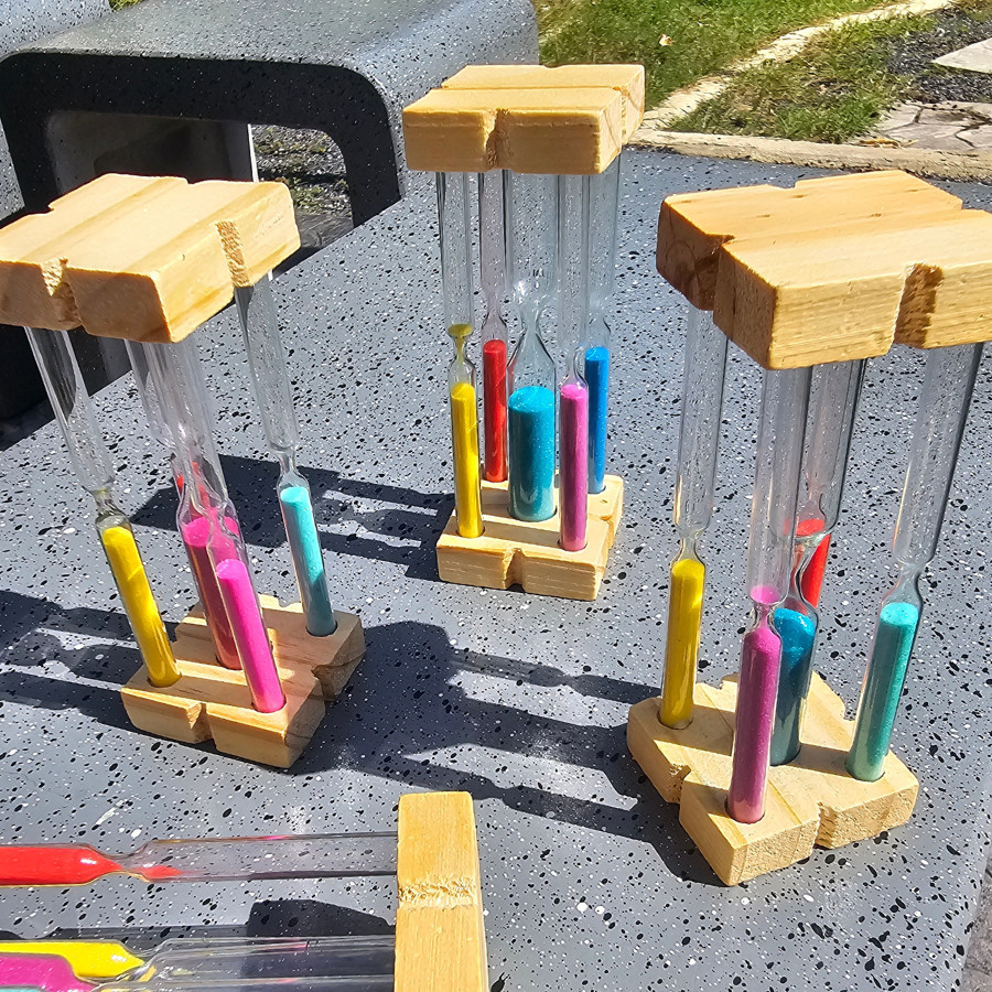 นาฬิกาทราย นาฬิกาทรายไม้ มินิมอล สำหรับตกแต่งบ้าน ของขวัญ ของแจก ส่งไวจากกทม.