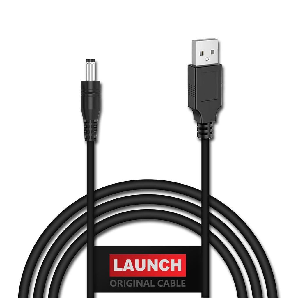 LAUNCH Original USB สายชาร์จเปลี่ยน X-431 CRP123i, CRP123e, CRP123x, CRP129i, CRP129e, CRP129x, CRP9