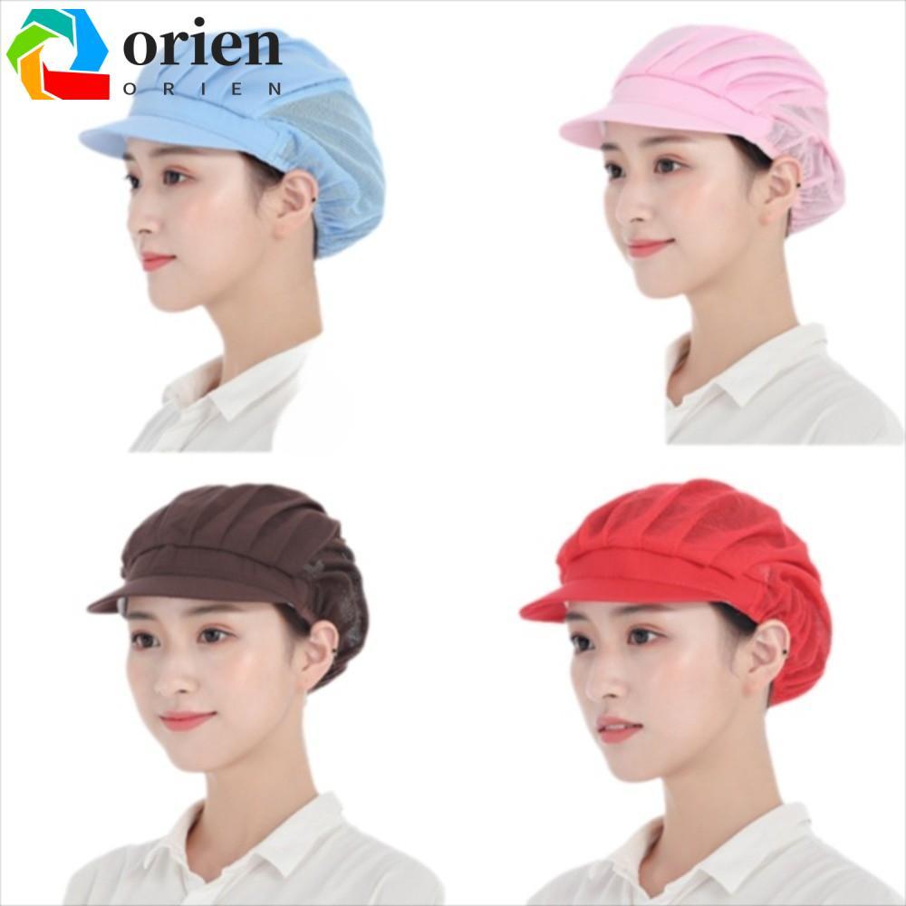 หมวกเชฟ ORIEN หมวกทํางานครัวป้องกันควันทนน้ํามันเก๋กันฝุ่นคุณสมบัติการออกแบบสุขอนามัยป้องกันการล่มสล