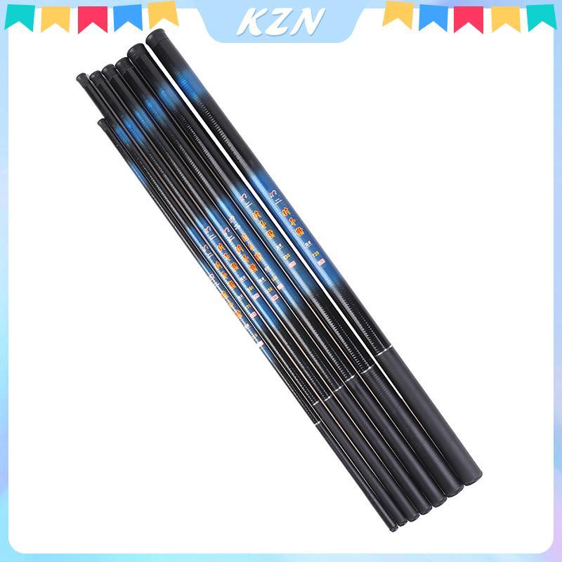 [kzn] คันเบ็ด Telescopic Ro ไฟเบอร์กลาส 2.1/2.7/3.6/4.5/5.4/6.3/7.2M คันเบ็ดปั่นปลาคาร์พ Feeder Rod 