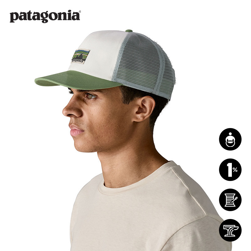 หมวกกีฬาลิ้นมงกุฎขนาดกลางผ่อนคลาย 37999 patagonia patagonia